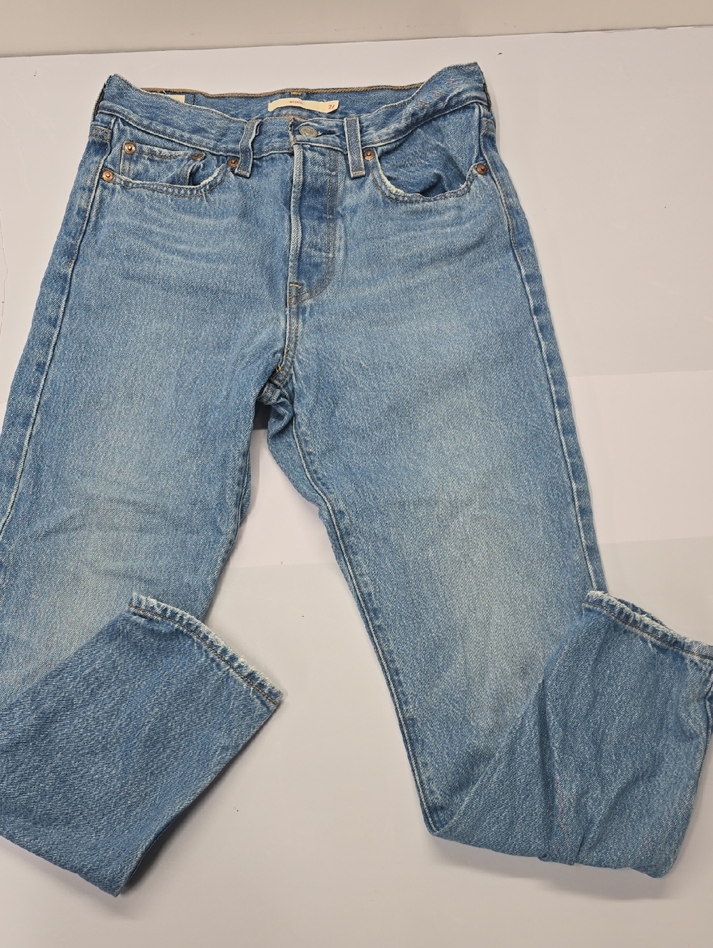 Levi's Light Blue Women's Straight Leg Jeans‎